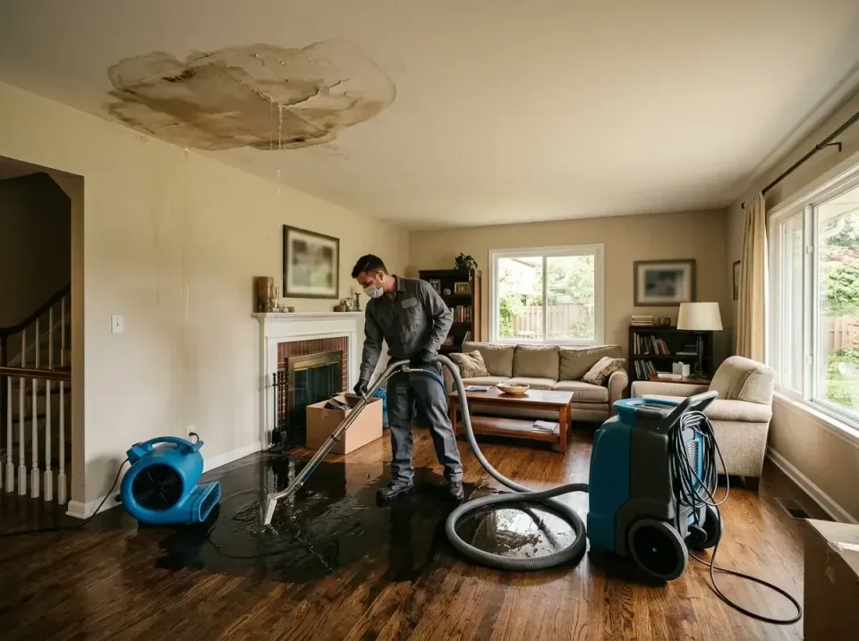 attic-pipe-burst-ceiling-drip-008 — frequently asked questions, Water Damage Restoration & Carpet Care in Colorado Springs,…